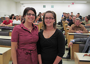 Isabelle Parent et Élise Bissonnette-Éthier