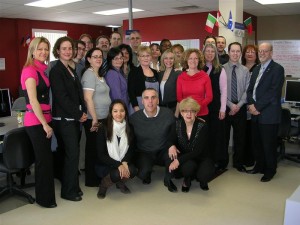 Groupe de participants avril 2011 et professionnels d’Alinov Québec