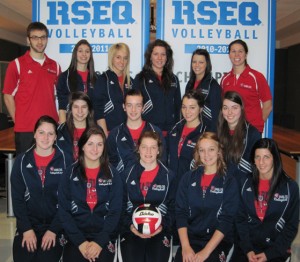 Équipe de volley feminines des diablos (2011)