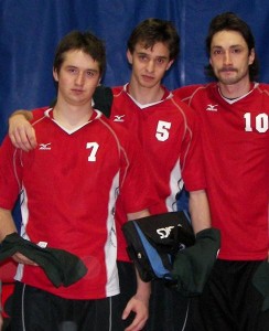 Samuel Langlois, Yan Désy et Mathieu Bourbeau 