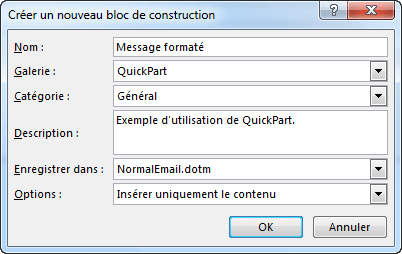 Nouveau bloc de construction