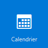 Office 365 Tuile Calendrier