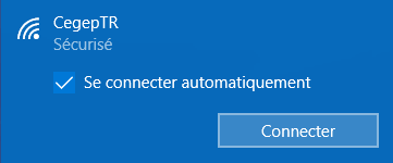 Wi-Fi Windows étape 3