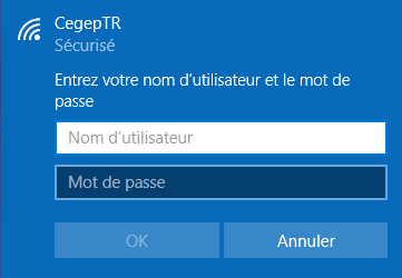 Wi-Fi Windows étape 4