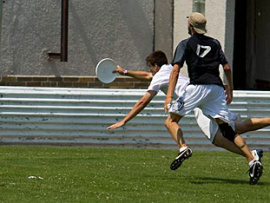 Alexandre Lévesque aux Championnats mondiaux d’Ultimate Frisbee