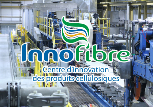 Photo les laboratoires avec logo Innofibre