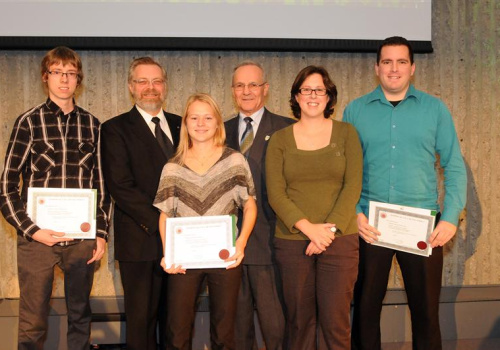 La cérémonie de remise des bourses de la Fondation du Centre des études universitaires de l’UQTR
