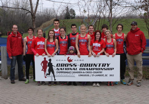 Equipes féminine et masculine Diablos de cross country