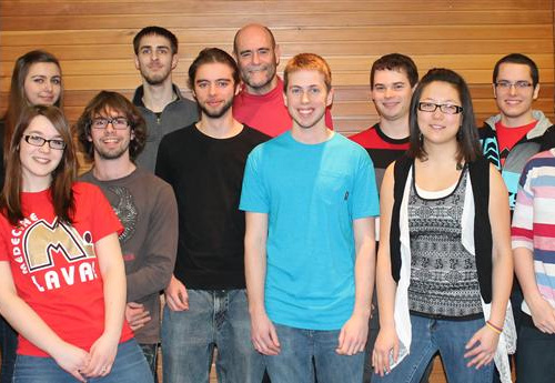 Marianne D. Levasseur (Sciences infirmières), Alex Gervais (Génie des logiciels), Andra Laurent (Psychologie), Anne Hamelin (Médecine), Louis-Simon Rousseau (Biologie médicale), Mathieu Gélinas (Informatique), Gabriel Rocheleau (Actuariat), Pierre Letarte (coordonnateur du programme Sciences, lettres et arts), Cédrik Adam (Médecine), Gabriel Fortin (Médecine), Maude Guo Marquis (Médecine), Pier-Luc Parent (Littérature), Maude Gagné (Sciences de l’environnement) et Fannie Mc Murray Pinard (Génie géologique).