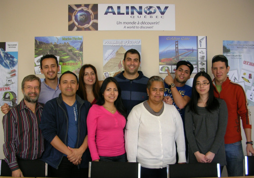 Des visiteurs internationaux chez Alinov