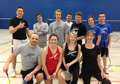 Défi santé 2013 - Joueurs de badminton