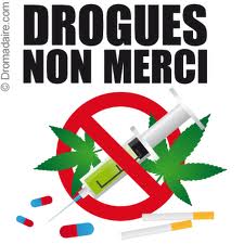 Affiche Drogues non merci