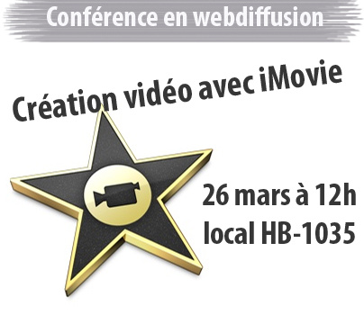 Affiche Conférence en webdiffusion