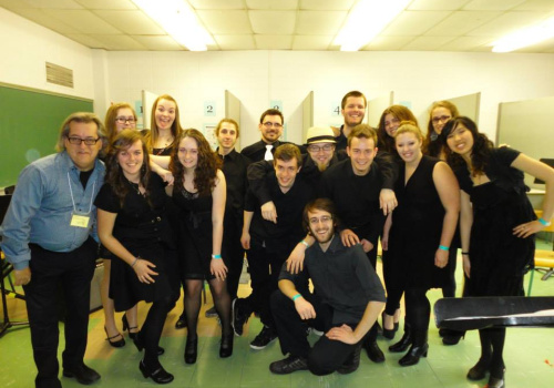 Le groupe de jazz vocal du département de Musique du Cégep de Trois-Rivières a remporté la médaille d’or dans la catégorie des 17 à 25 ans de niveaux collégial et universitaire lors de la 36e édition du JazzFest des jeunes du Québec.