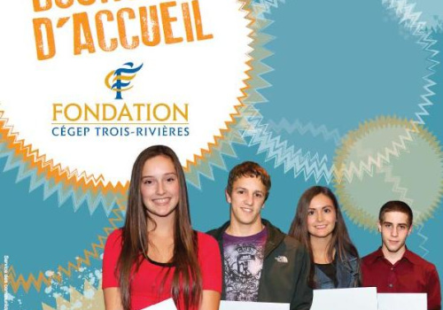 Fondation du cégep TR - Bourses d'accueil - Photo de 4 étudiants