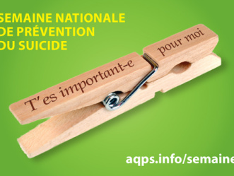 Semaine de la prévention du suicide : programmation