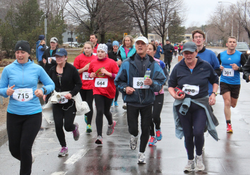 Coureurs à la Course du printemps 2015