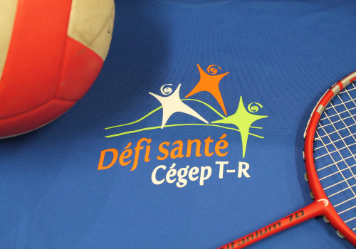 Image Défi santé - ballon de soccer et raquette de badminiton