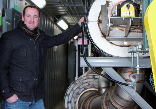 Jean-Philippe Jacques, chercheur chez Innofibre