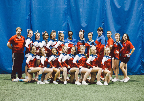 L'équipe 2015 Diablos Cheerleading