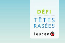 Affiche Défi Têtes rasées 2015 pour Leucan