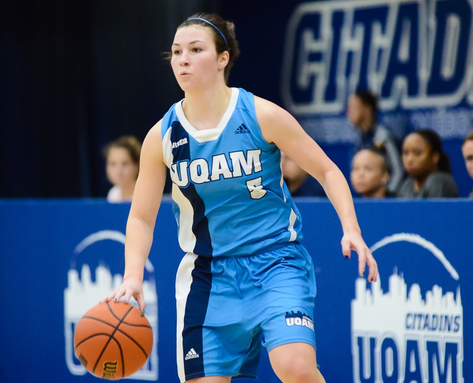 Bianca Marois Basketball, une ancienne des Diablos honorée par l'UQM