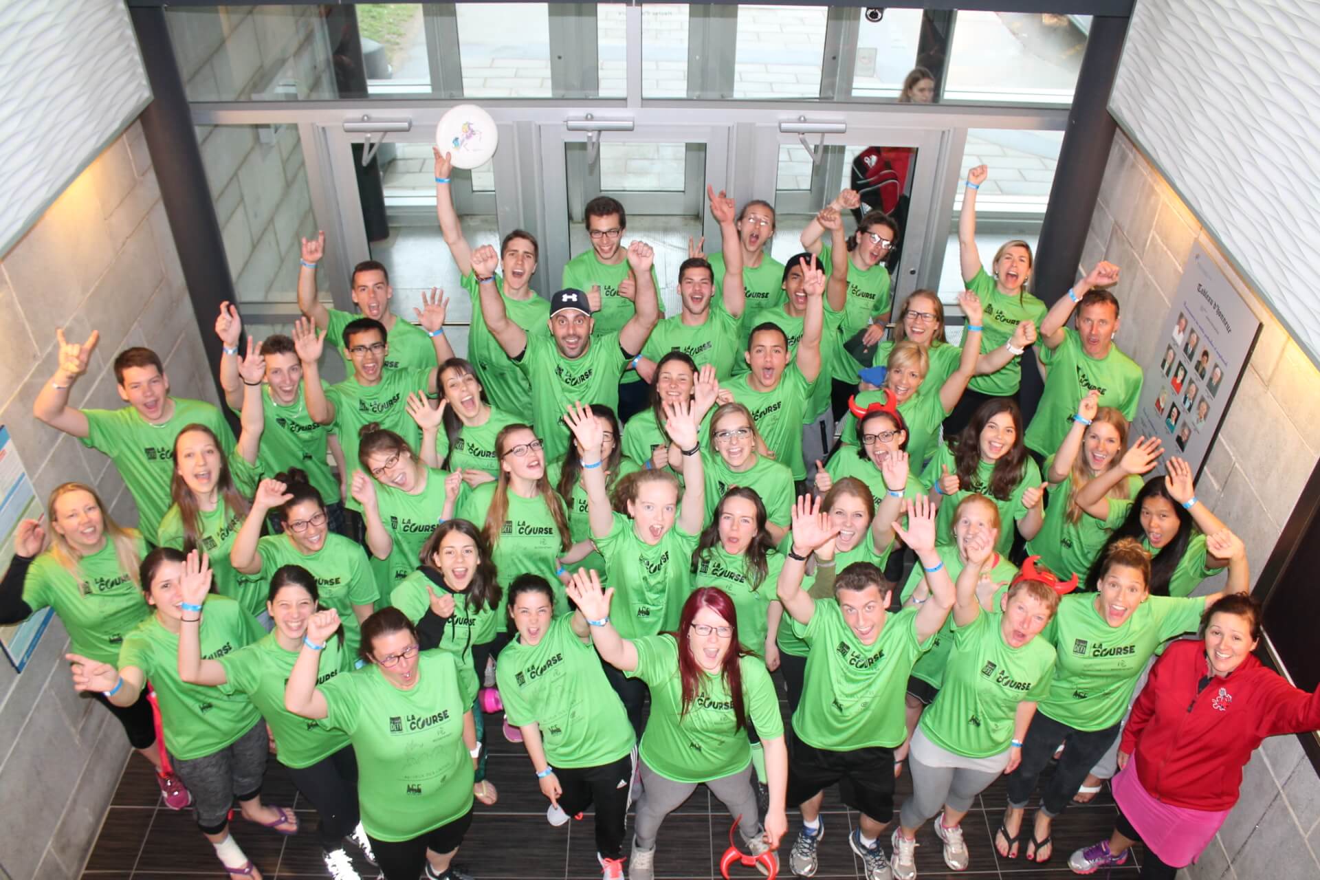 Les participants de l'édition 2016 du Grand défi Pierre Lavoie