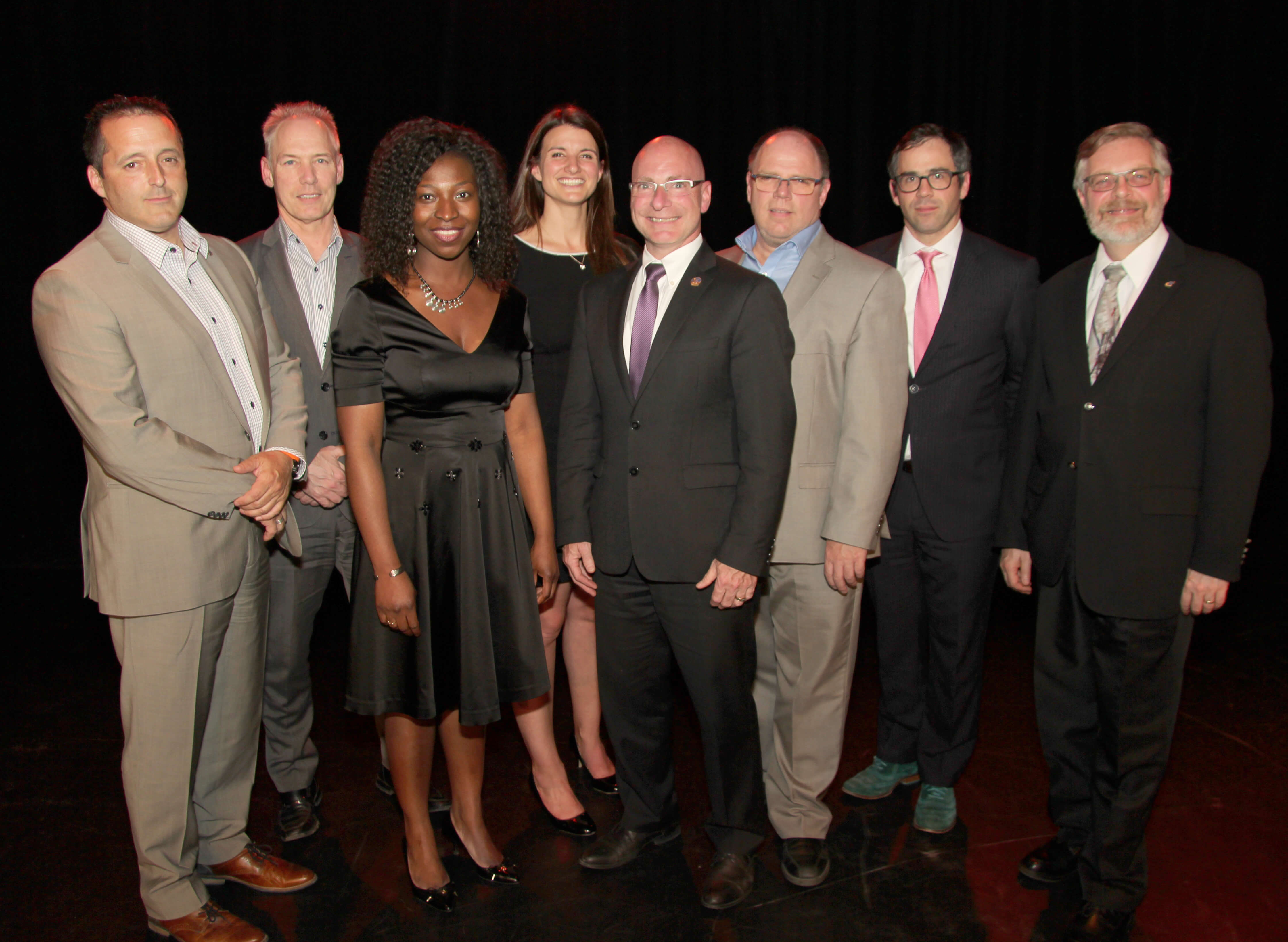 Louis Gendron, Alain Turcotte, Bénédicte N’Dri, Jessica Harnois, Jean-Denis Girard, Jocelyn Régis, Nicolas Courcy, Raymond-Robert Tremblay