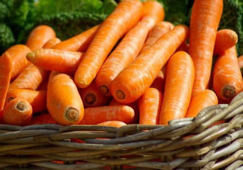 Carottes dans un panier