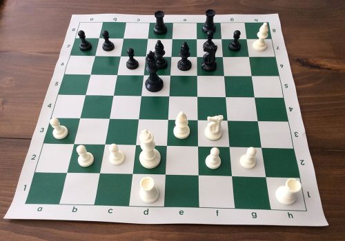 Photo d'un jeu d'échecs