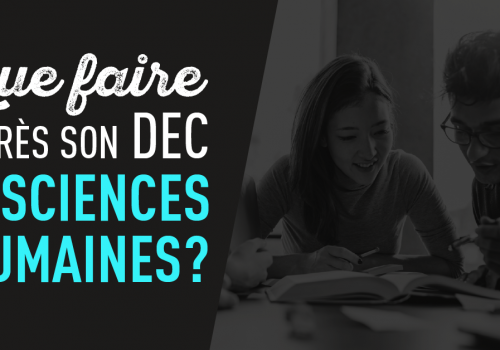 Image Que faire après son DEC en Sciences humaines ?