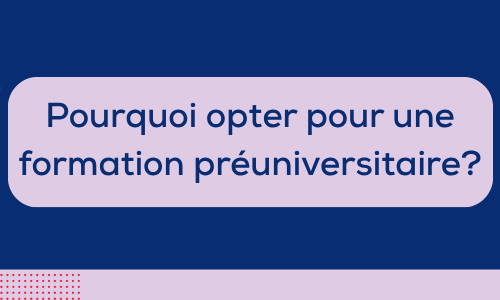 Formation préuniversitaire