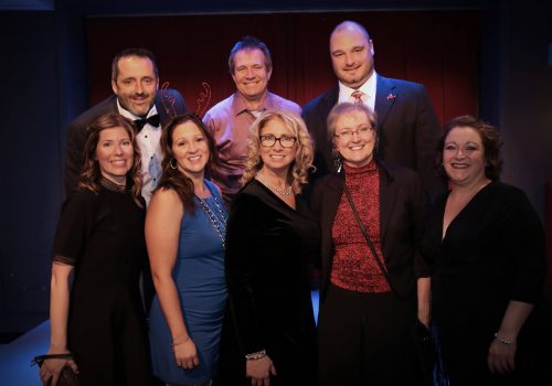 Véronique Francoeur, Louis Gendron, Geneviève Lacasse, Jean Campbell, Anick Bruneau, Coach-Mike Guay, Josée Thibeault et Marie-Claude Brûlé.