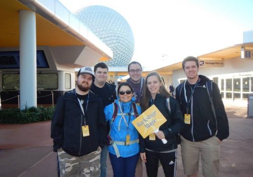 Les étudiants en logistique de passage à Walt Disney Orlando