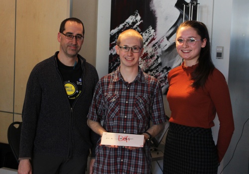 L'équipe 12, gagnante de la finale locale du concours Science, on tourne! Fanny Beaumier Matthieu Daoust