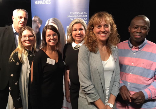 Yves St-Pierre, Cindy Lavoie, Mélanie Chenel, Sonia Tessier, Julie Nadeau ainsi qu’Hippolyte Tollah