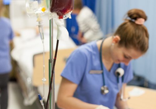 Étudiante en Techniques de soins infirmiers