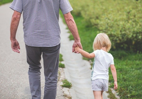 Papa et sa fille