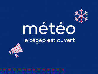 Lundi 4 décembre : le Cégep est ouvert