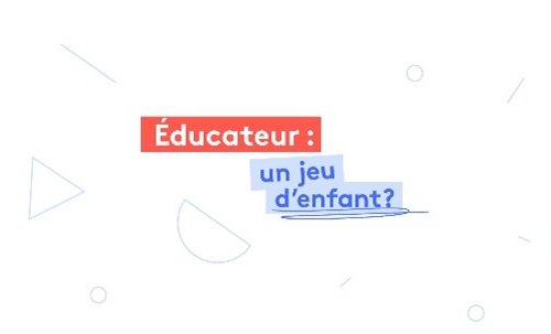 Éducateur un jeu enfant