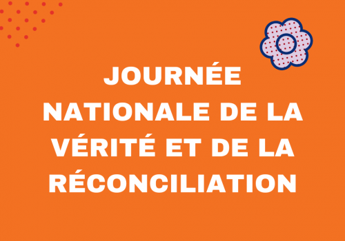 Journée vérité et réconciliation