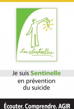 Affichette prévention suicide