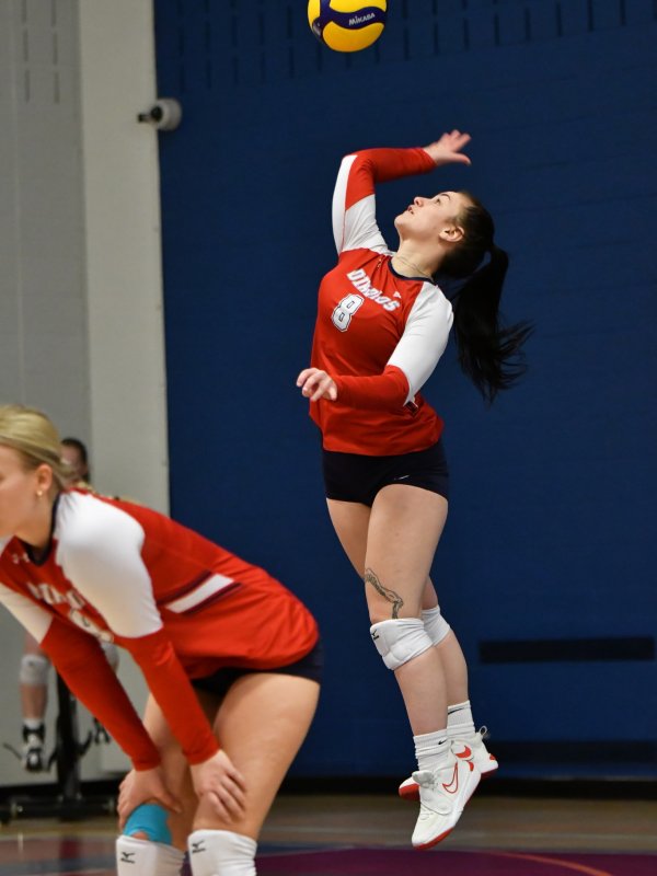 Joueuses de volleyball D2 pour les Diablos
