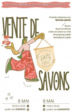 Affiche savonnerie des alchimistes