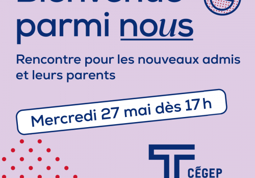 Affiche Soirée des nouveaux admis 2026