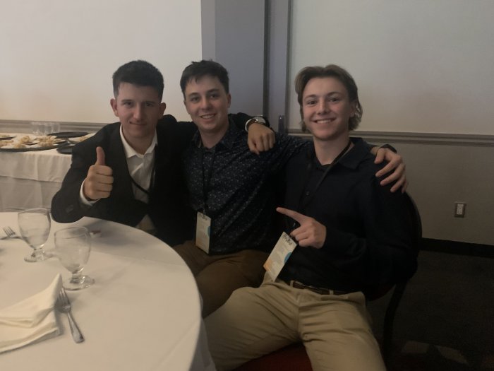 Participants du Cégep de Trois-Rivières lors de la 15e édition de l’activité Place à la Relève en 2025