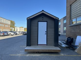 Six programmes du Cégep de Trois-Rivières unissent leur expertise dans la construction d’un abri-chaleur