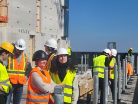 Groupe d'étudiants en Génie civil à Amsterdam 2024-2025