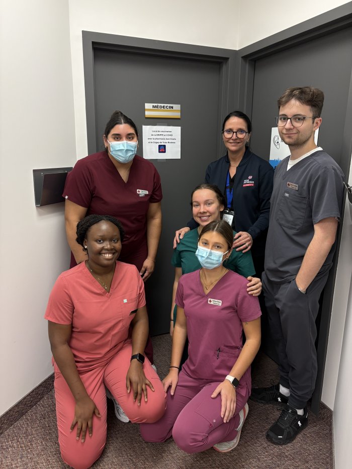 Groupe d'étudiantes en Soins infirmiers