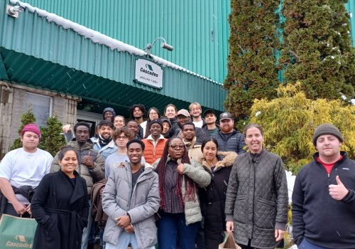 Délégation ddu programme Gestion des opérations et de la chaîne logistique chez Cascades de Kingsey Falls